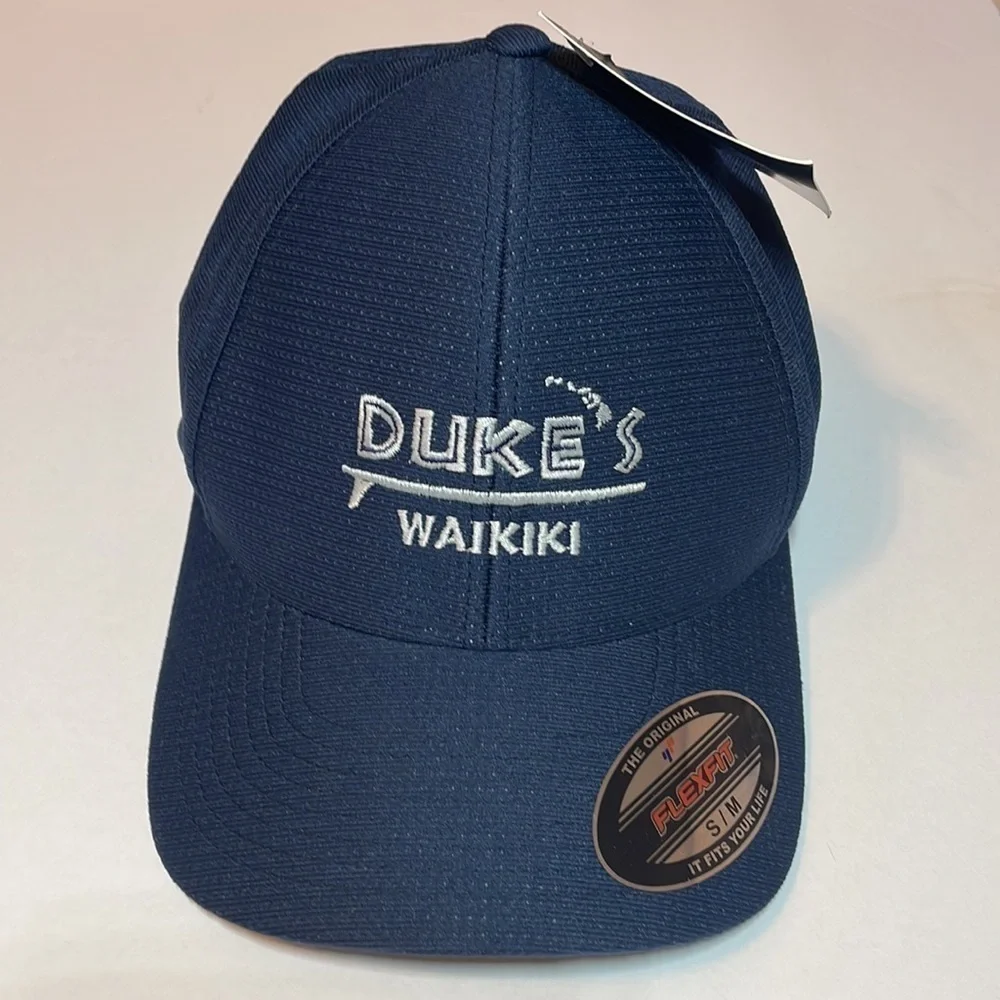 NWT Duke’s Waikiki Hawaii Baseball Hat flex fit - Picture 5 of 7